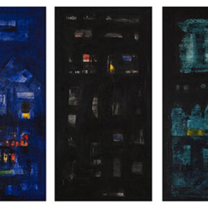 Serenity in darkness (Triptych)