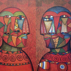Couple in conversation