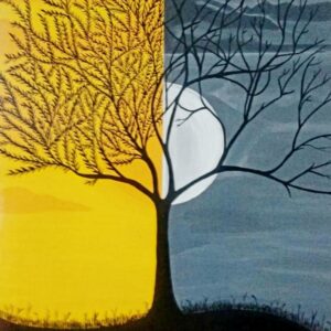 Day n night scenery landscape