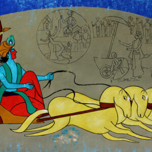 Krishna the charioteer